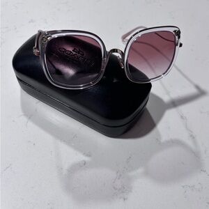 Coach Sunglasses with Pink Lenses